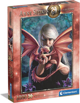 Clementoni Dragonkin Jigsaw Puzzle - 1000 Piece  -  Anne Stokes Collection - (39640)