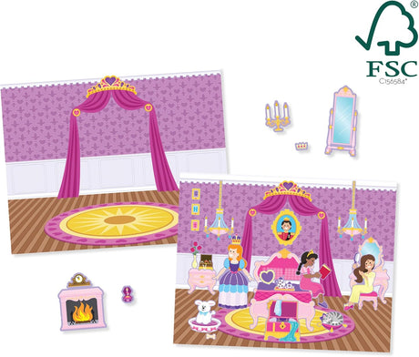 Melissa & Doug: Reusable Sticker Pad: Princess Castle