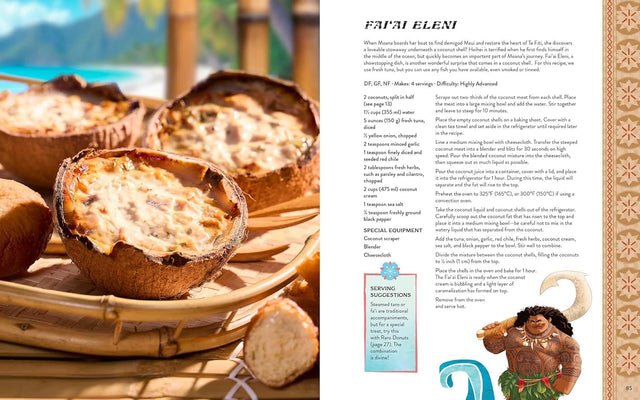 Disney Moana: The Official Cookbook