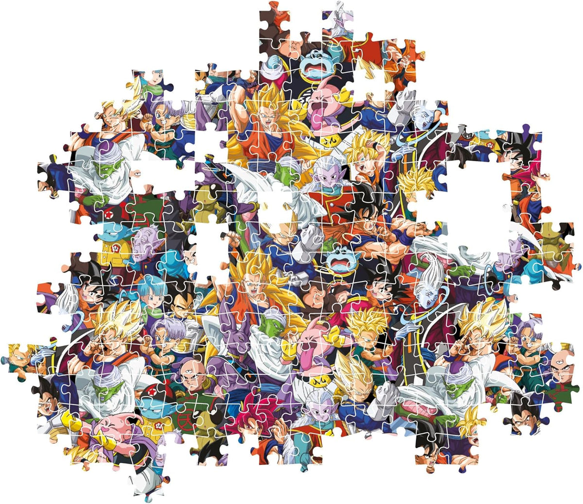 Clementoni Dragon Ball Jigsaw Puzzle - 1000 Piece - Impossible Collection - (39918)