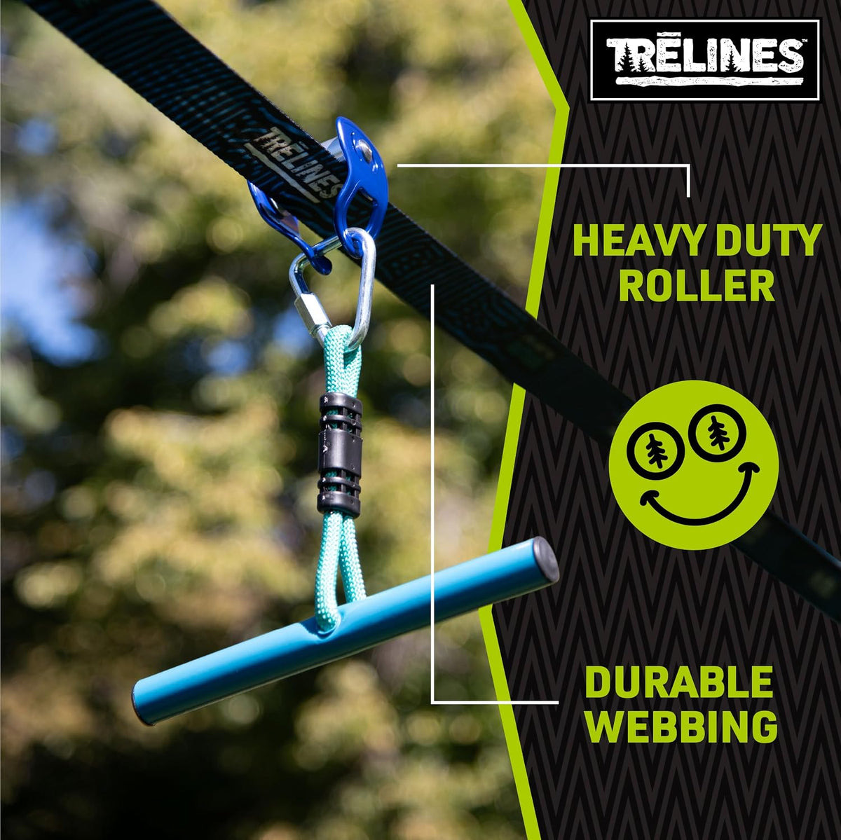 Trelines: Roller Adventure Line - 11m