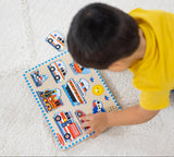 Melissa & Doug: Vehicles Sound Puzzle - 8 Pieces