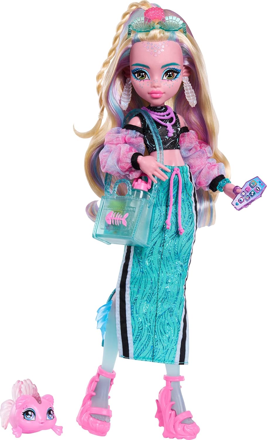Monster High Fashion Doll: Lagoona Blue - Crop Top