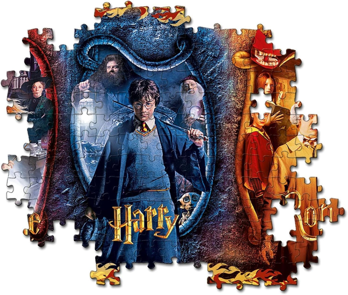 Clementoni Harry Potter - Harry, Hermoine, Ron Jigsaw Puzzle - 104 Piece - Supercolor - (61885)