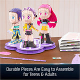 4D Build: K-Pop Demon Hunters - HUNTR/X Chibi 3D Puzzle Model