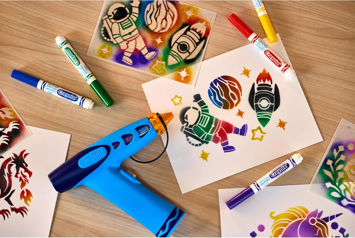 Crayola Marker Airbrush Sprayer Kit
