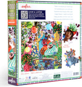 eeBoo: Garden Party Square Puzzle - 1000pc