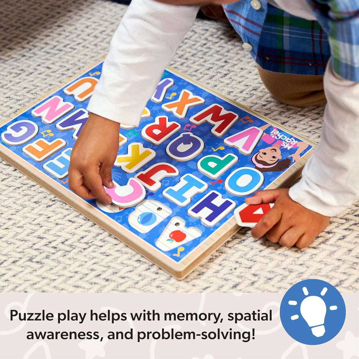 Melissa & Doug - Ms. Rachel Alphabet Phonics Puzzle