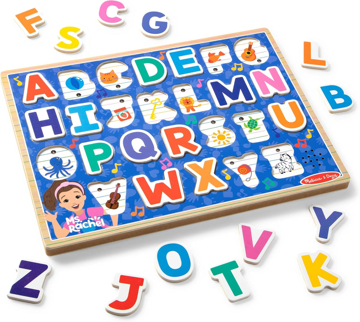 Melissa & Doug - Ms. Rachel Alphabet Phonics Puzzle