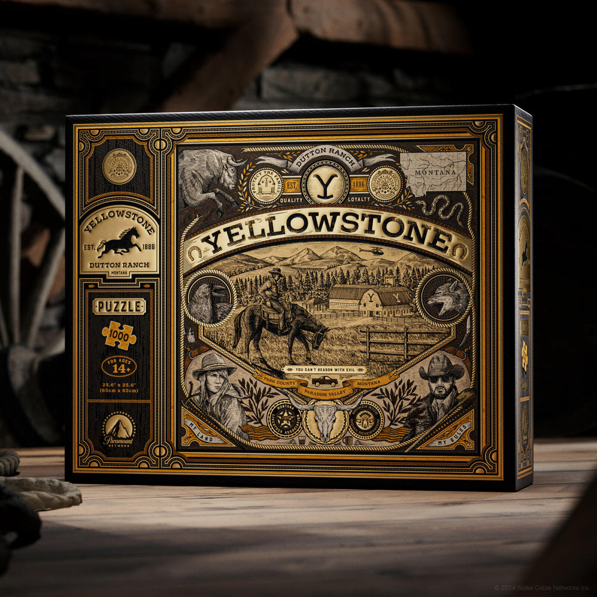 theory11 Yellowstone - 1000 Piece Puzzle