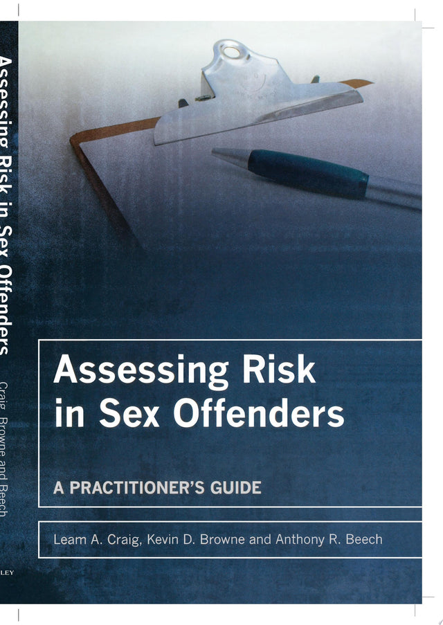 Assessing Risk in Sex Offenders