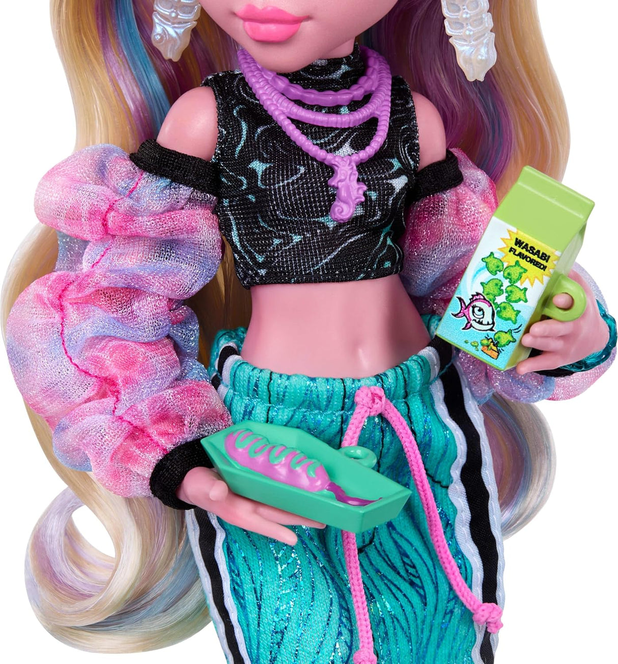 Monster High Fashion Doll: Lagoona Blue - Crop Top