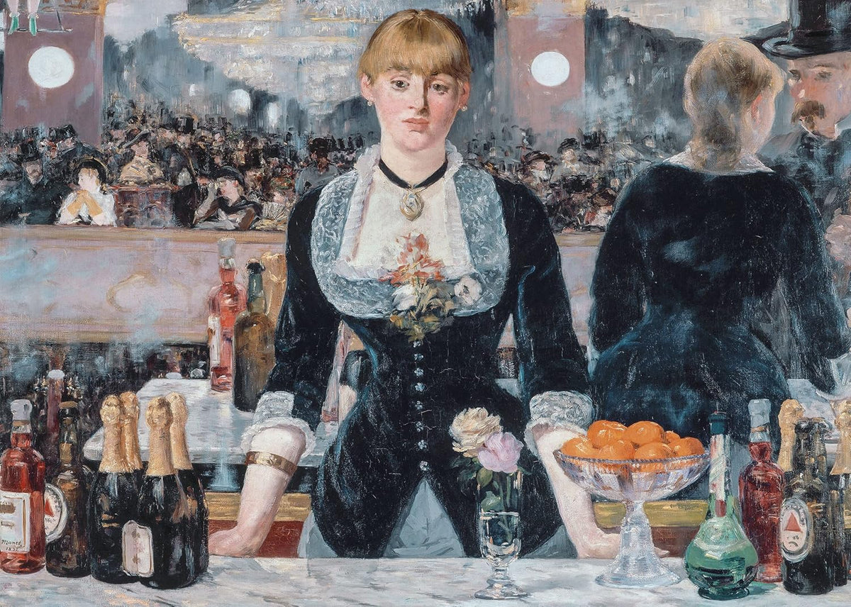 Clementoni Bar Folies Bergères Jigsaw Puzzle - 1000 Piece - Museum Collection - (39661)