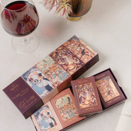 Reverie Puzzles: Witch's Coven 4 x 99 Piece Mini Puzzle Set