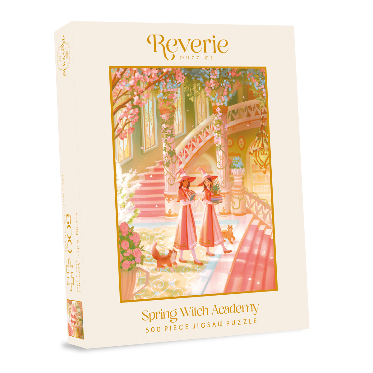Reverie Puzzles: Spring Witch Academy Jigsaw Puzzle (500 Pieces)