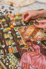 Reverie Puzzles: Botanical Library Jigsaw Puzzle (1000 Pieces)