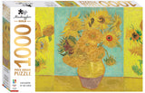 Mindbogglers Gold 1000pc Jigsaw Puzzle - Van Gogh Sunflowers