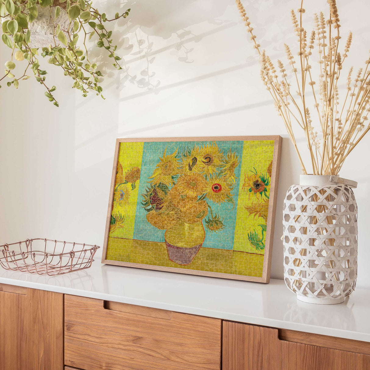 Mindbogglers Gold 1000pc Jigsaw Puzzle - Van Gogh Sunflowers