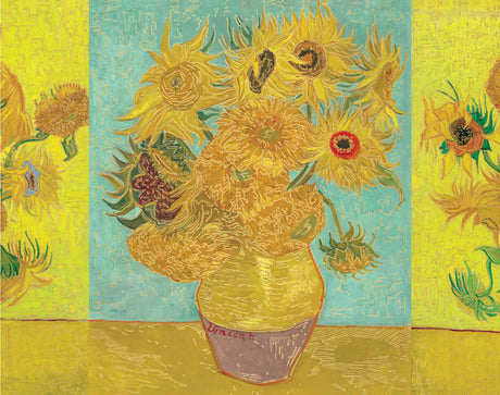 Mindbogglers Gold 1000pc Jigsaw Puzzle - Van Gogh Sunflowers
