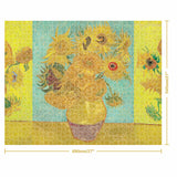 Mindbogglers Gold 1000pc Jigsaw Puzzle - Van Gogh Sunflowers