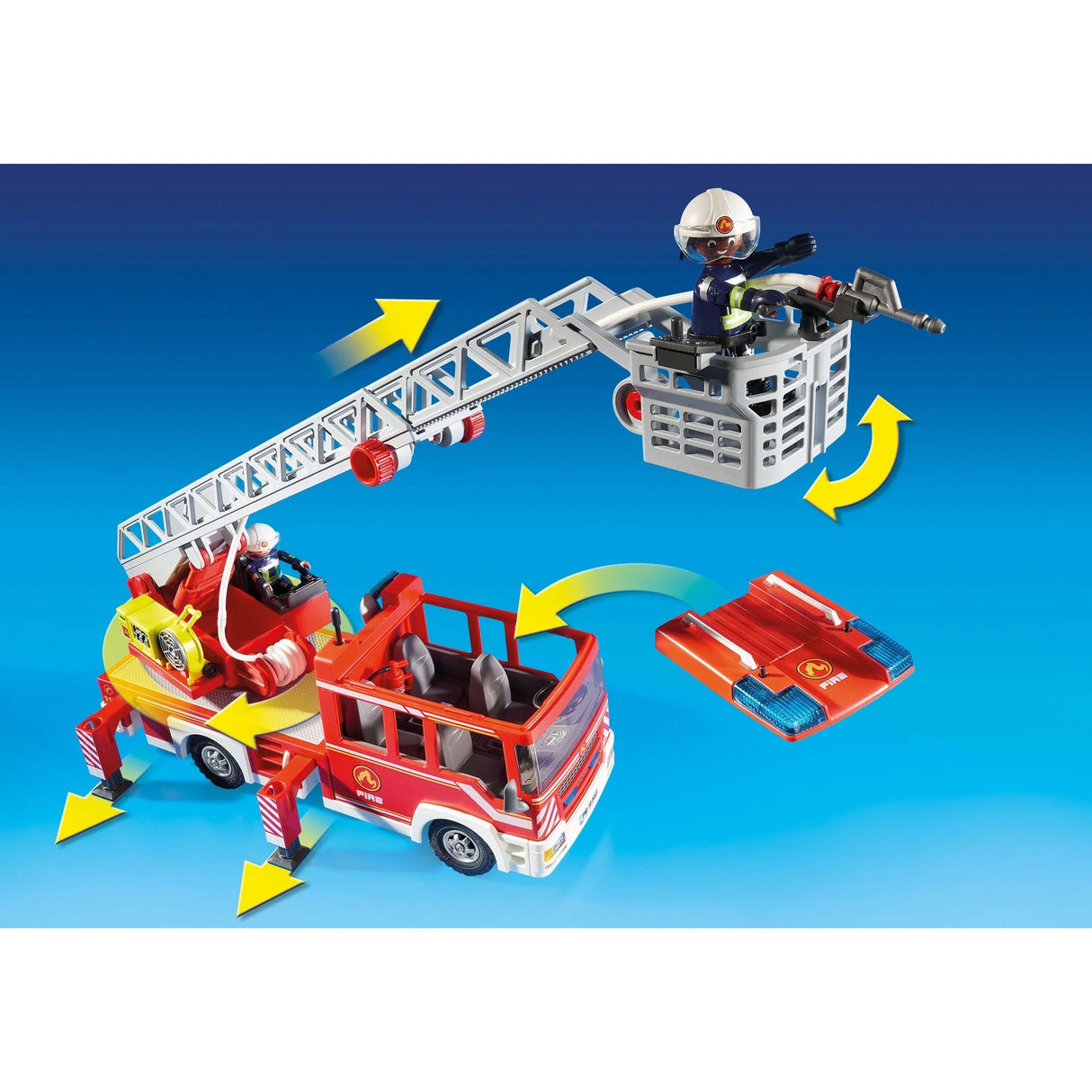 Playmobil: City Action - Fire Engine with Ladder