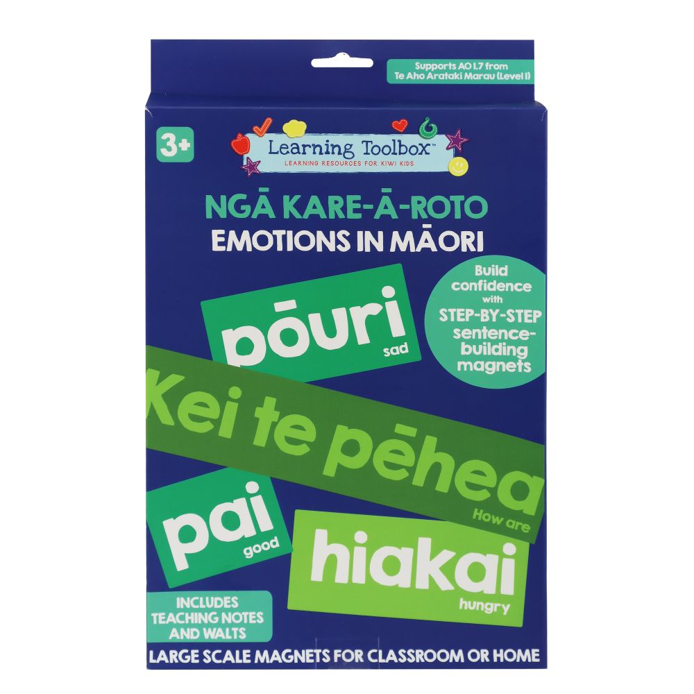 Magnetic Emotions in Te Reo Māori (35 Pieces)