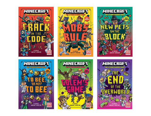 Minecraft Complete 6 Book Stonesword Saga