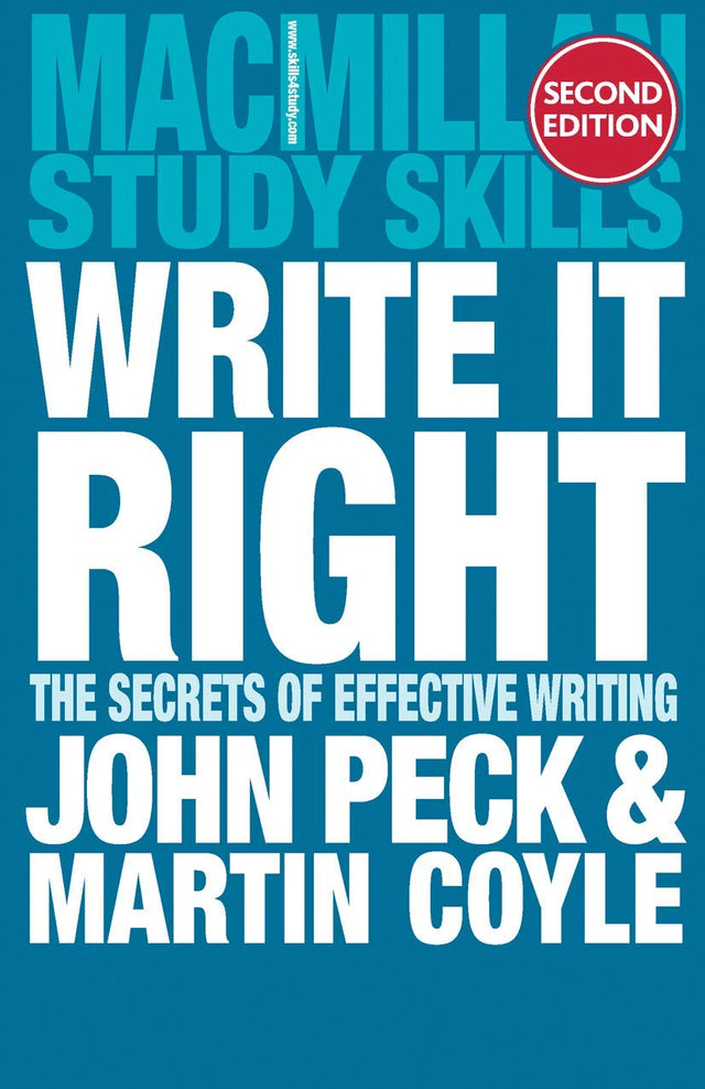 Write it Right