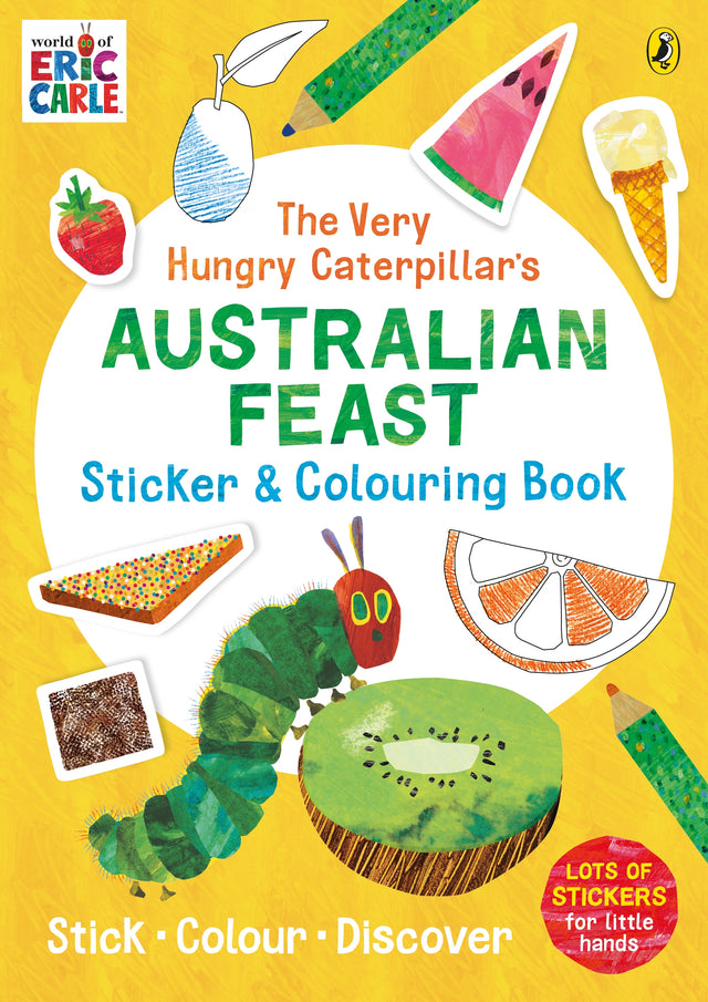 The Very Hungry Caterpillar's Australian Feast Sticker and Colouring Book