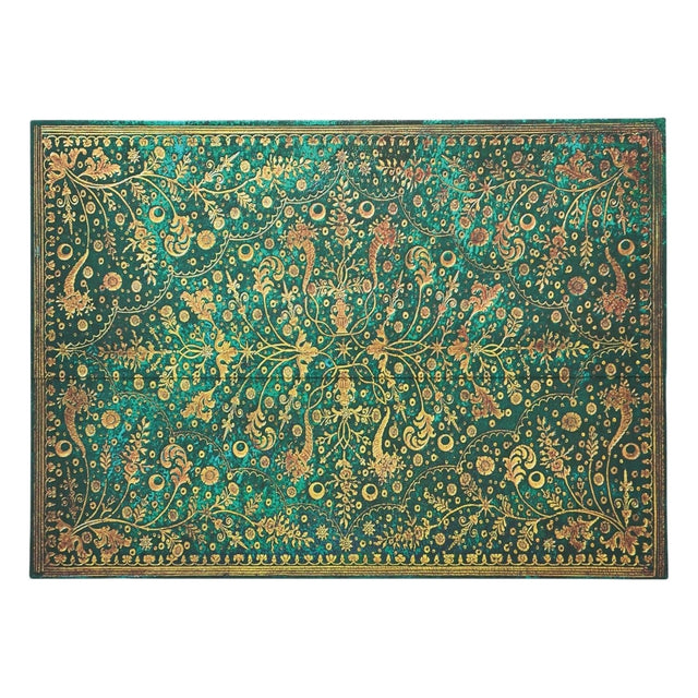 Emerald Flower (Nature’s Grace) Document Folder (Wrap Closure)