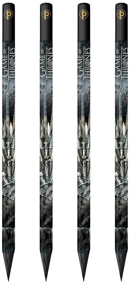 For the Throne (Game of Thrones Collection) 4 Pack Pencils
