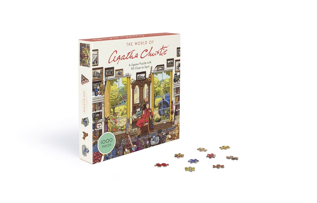The World of Agatha Christie - 1000 Piece Jigsaw Puzzle