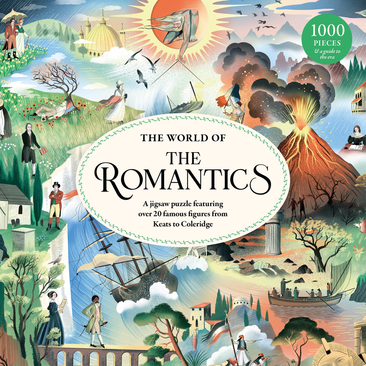 The World of the Romantics - 1000 Piece Jigsaw Puzzle