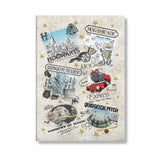 The Wizarding World (Harry Potter Collection) A6 Grid Cahier