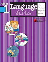 Language Arts: Grade 1 (Flash Kids Harcourt Family Learning)