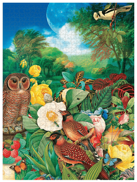 Moon Garden (Nature Montages) 1000 Piece Jigsaw Puzzle