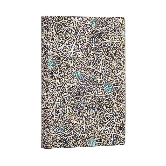 Granada Turquoise (Moorish Mosaic) Mini Lined Journal