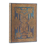 Blue Luxe (Luxe Design) Ultra Lined Hardback Journal (Elastic Band Closure)