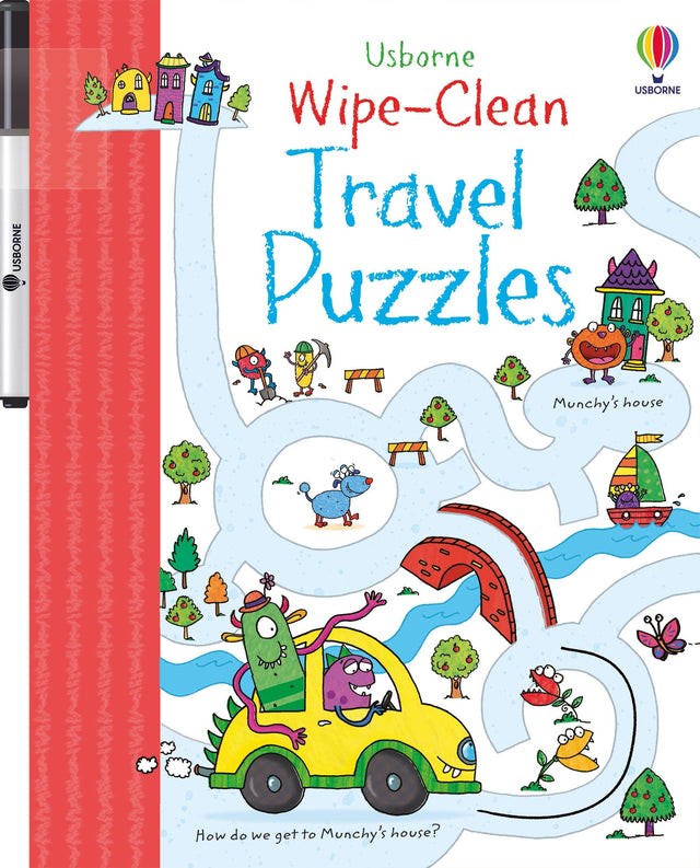 Wipe-clean Travel Puzzles