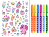 Hinkler: Kaleidoscope Coloring Kit Kawaii Sweetlings
