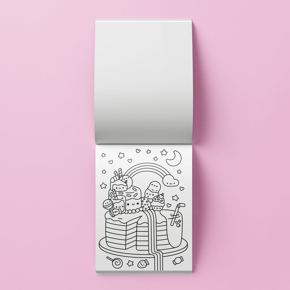 Hinkler: Kaleidoscope Coloring Kit Kawaii Sweetlings