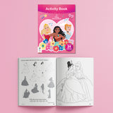 Hinkler: Disney Princess Shiny Shaped Puzzle with Book