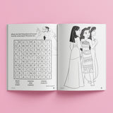 Hinkler: Disney Princess Shiny Shaped Puzzle with Book