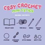 Craft Maker Cosy Crochet Mini Cuties Kit