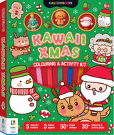 Hinkler:  Colouring Kit - Kawaii Christmas