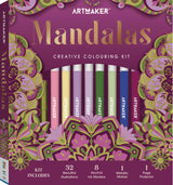 Hinkler: Art Maker - Mandalas Coloring Kit