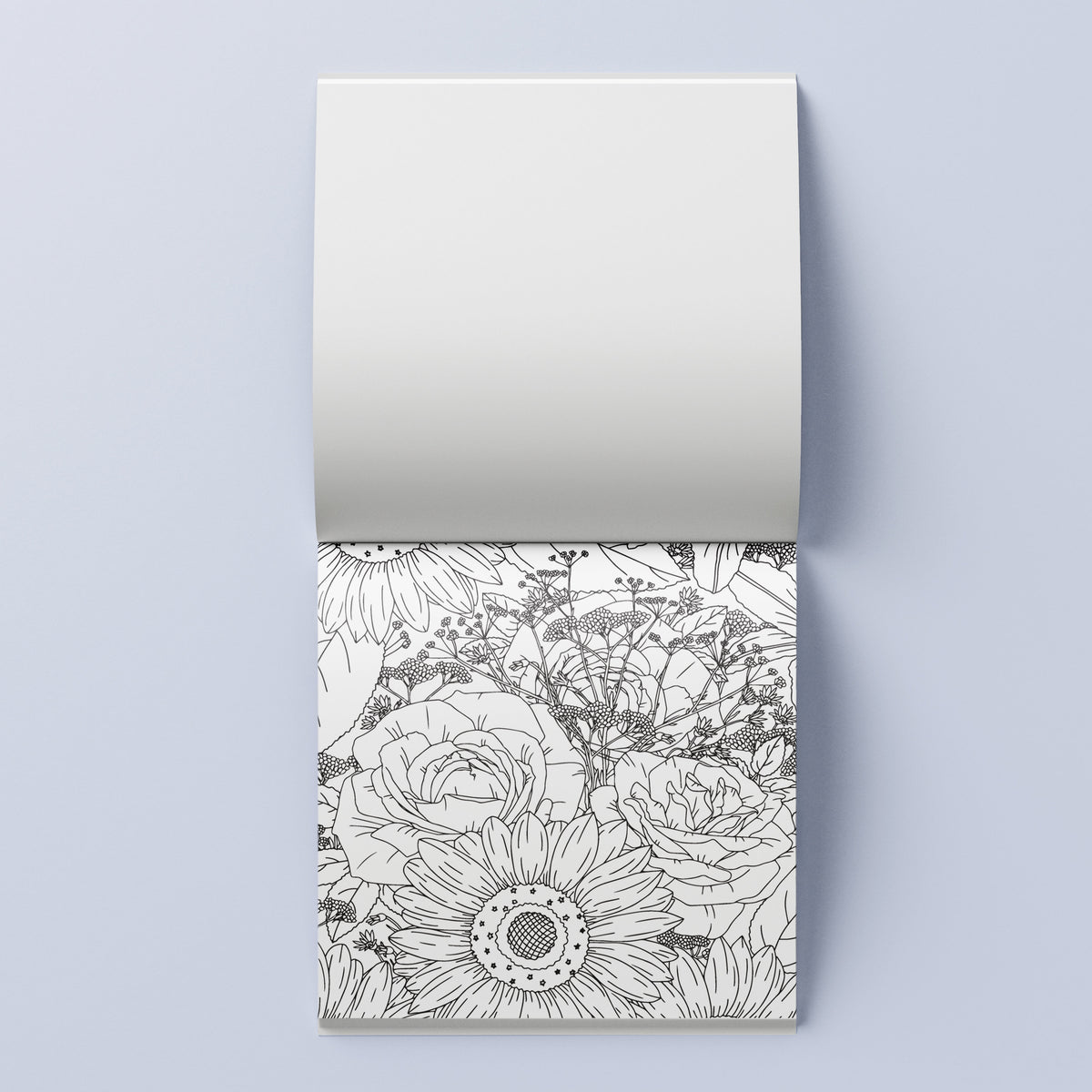 Hinkler: Art Maker - Floral Blooms Coloring Kit