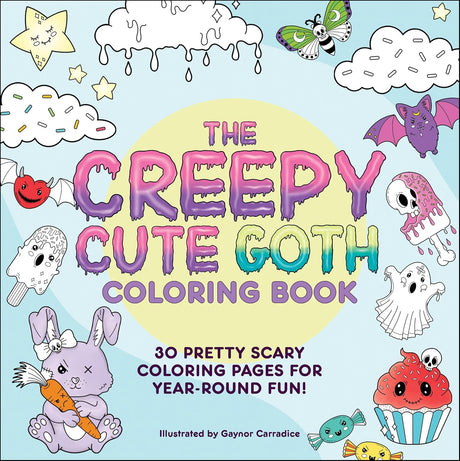 The Creepy Cute Goth Coloring Book