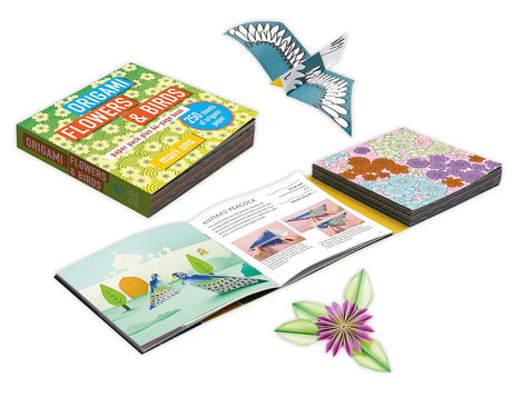Origami Flowers and Birds