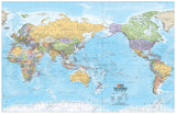 World Political Pacific Centred Supermap